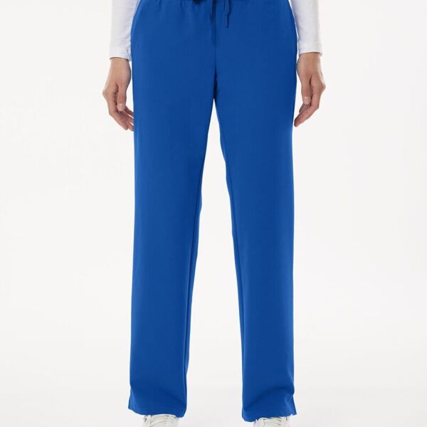 Women's Petite Sizes Xenos Essential Knit-Waist Scrub Pants Thumbnail
