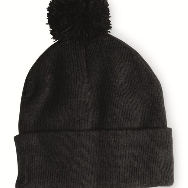 Pom-Pom 12" Knit Beanie Thumbnail