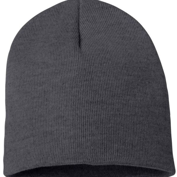 8 Inch Knit Beanie Thumbnail